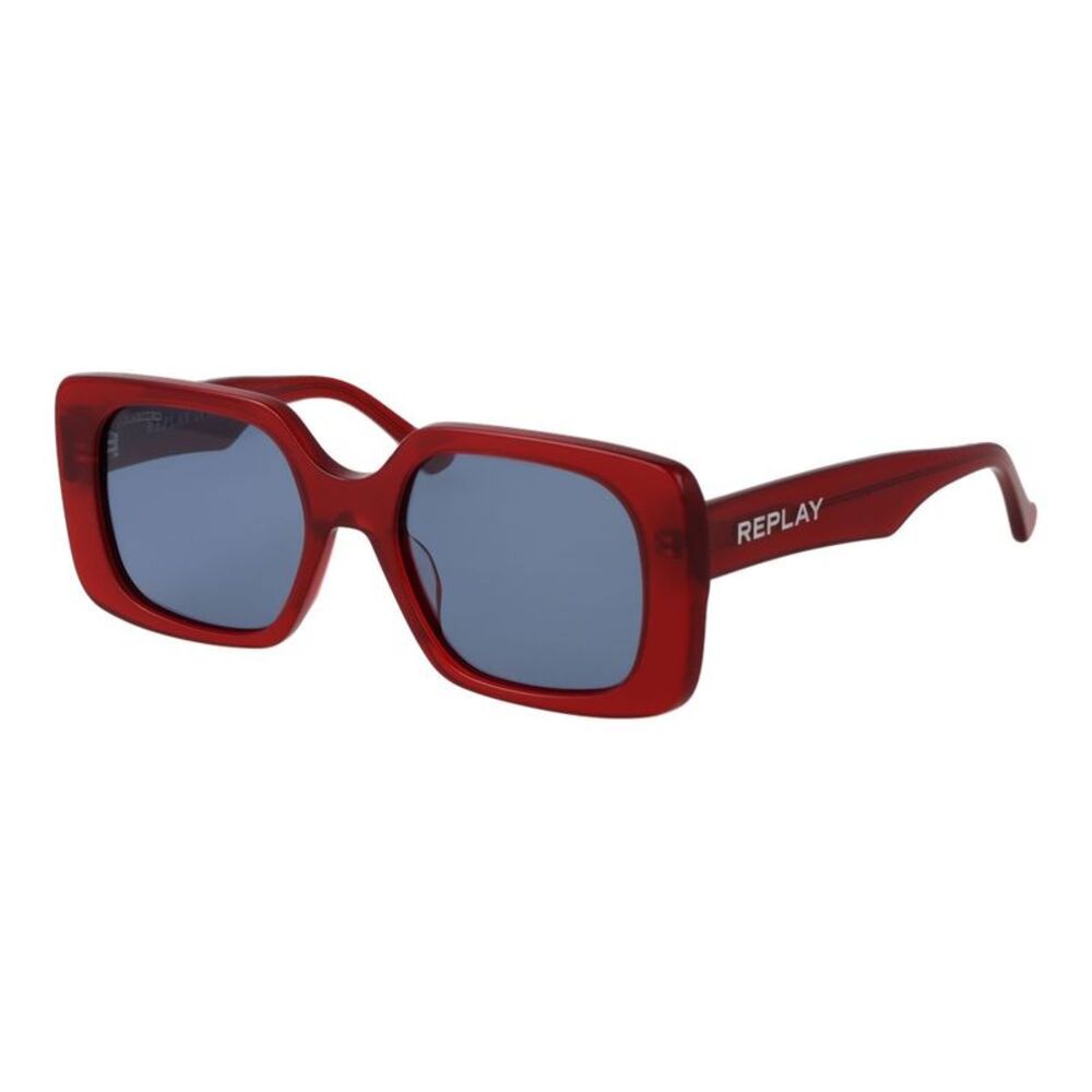 Replay Red Acetate Women's Sunglasses